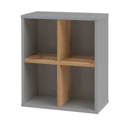 41x48x21 Bad Wandregal mit 4 Fächern - Nienzo