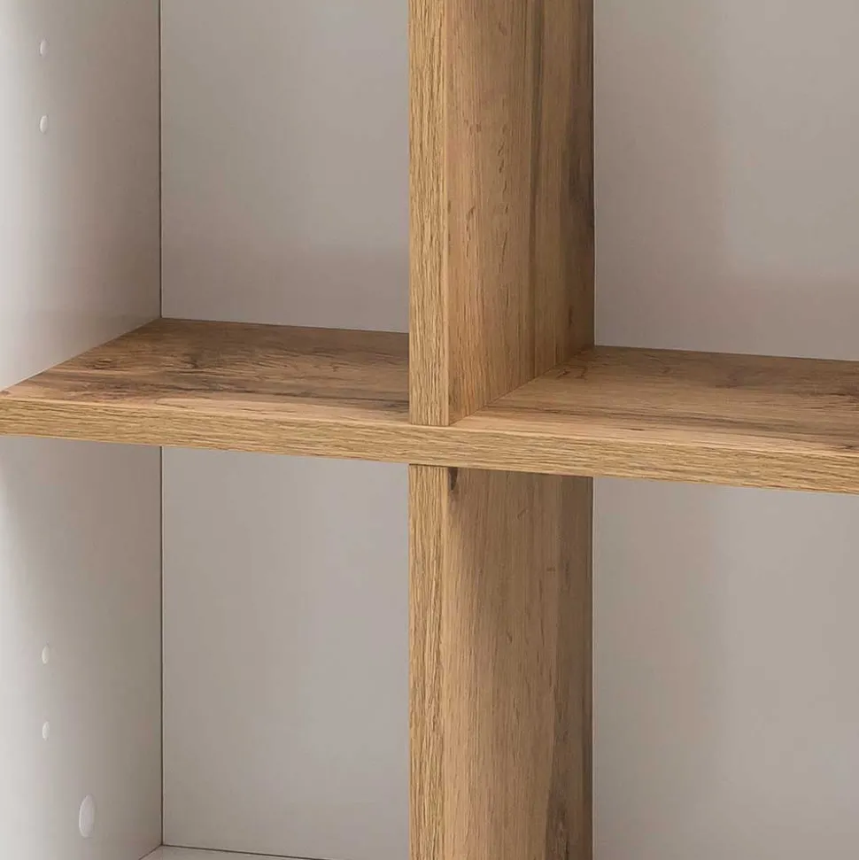 41x49x21 Bad Wandregal mit 4 Fächern - Utiona