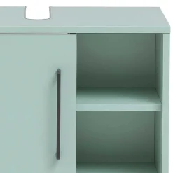 61x60x33 Bad Waschbeckenschrank aus in Mint - Esdrus