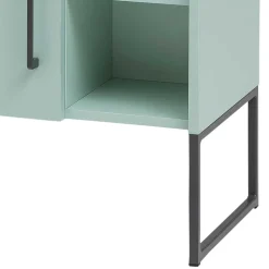 61x60x33 Bad Waschbeckenschrank aus in Mint - Esdrus