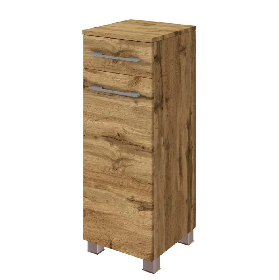 30x79x35 Bad-Unterschrank mit einer Schublade - Lemnas