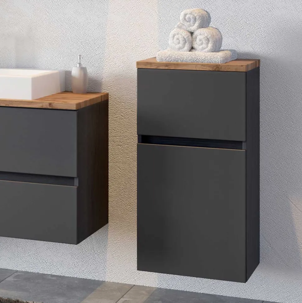 40x79x35 Bad-Unterschrank zum Hängen oder Stellen - Noricas