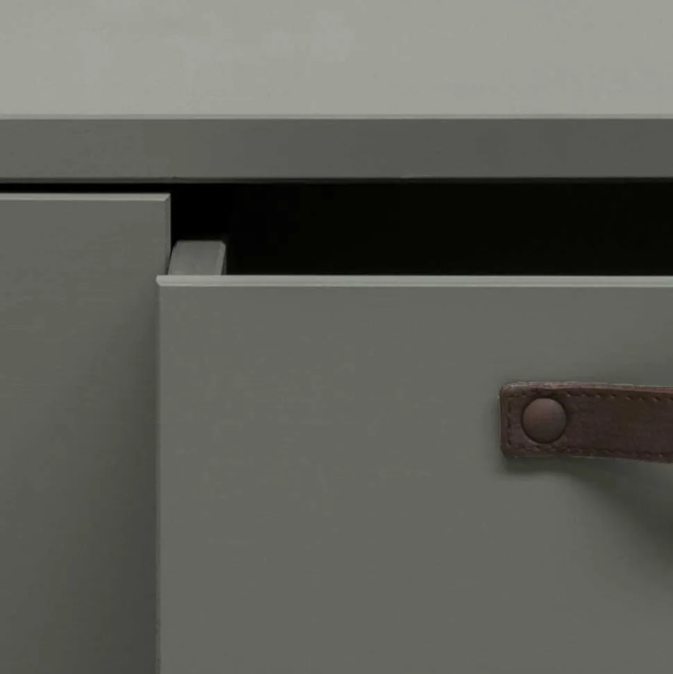 120x36x50 Bank mit drei Schubladen - Daraon