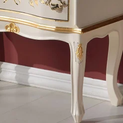 58x80x31 Barock Kommode mit drei Schubladen - Iviada