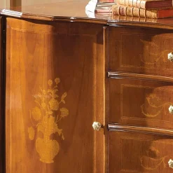 133x90x42 Barock Sideboard in Nussbaumfarben - Motiz