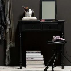 75x78x38 Beistelltisch mit zwei Schubladen - Xania