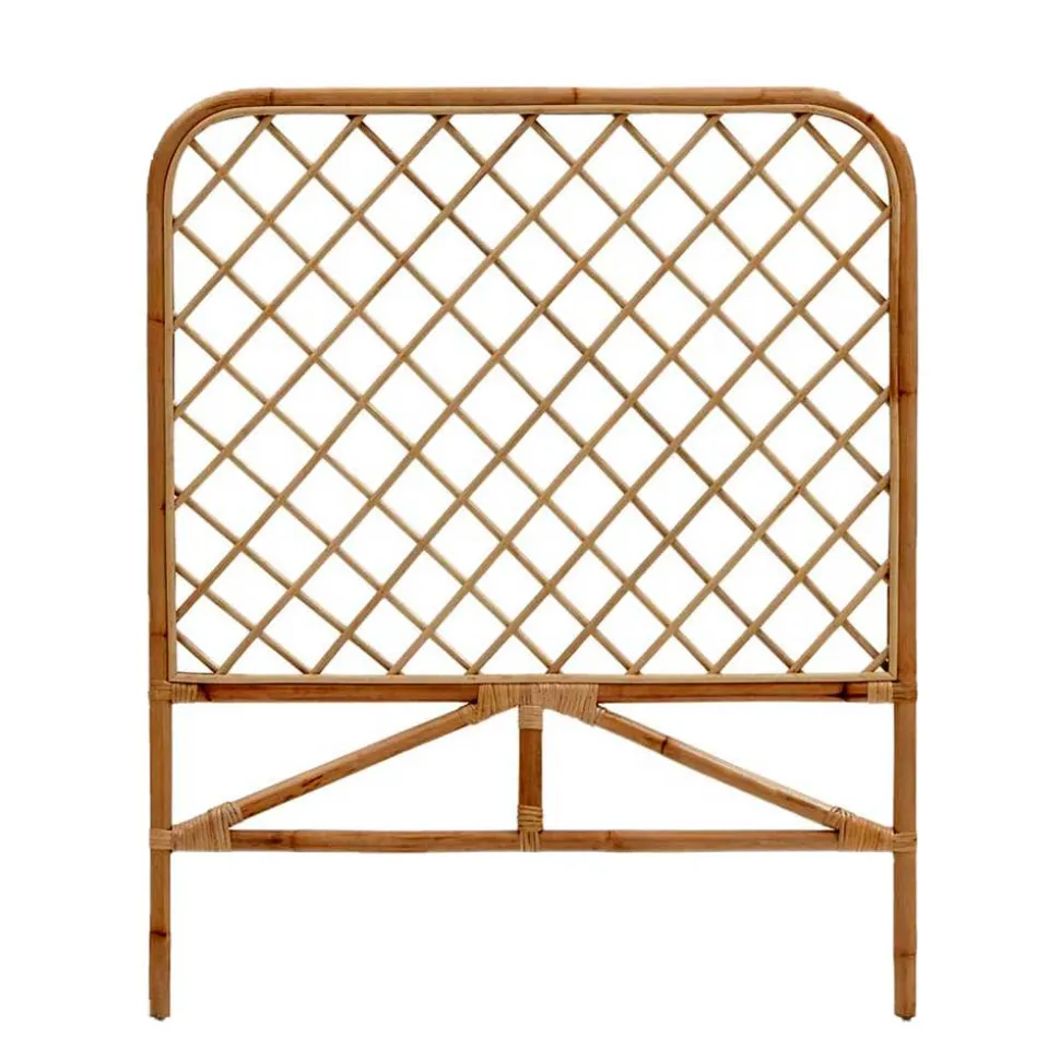 90x110x4 Bett Kopfteil aus Rattan - Daniel