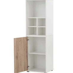 51x168x41 Büro Aktenregal Schrank zweifarbig - Laganzo
