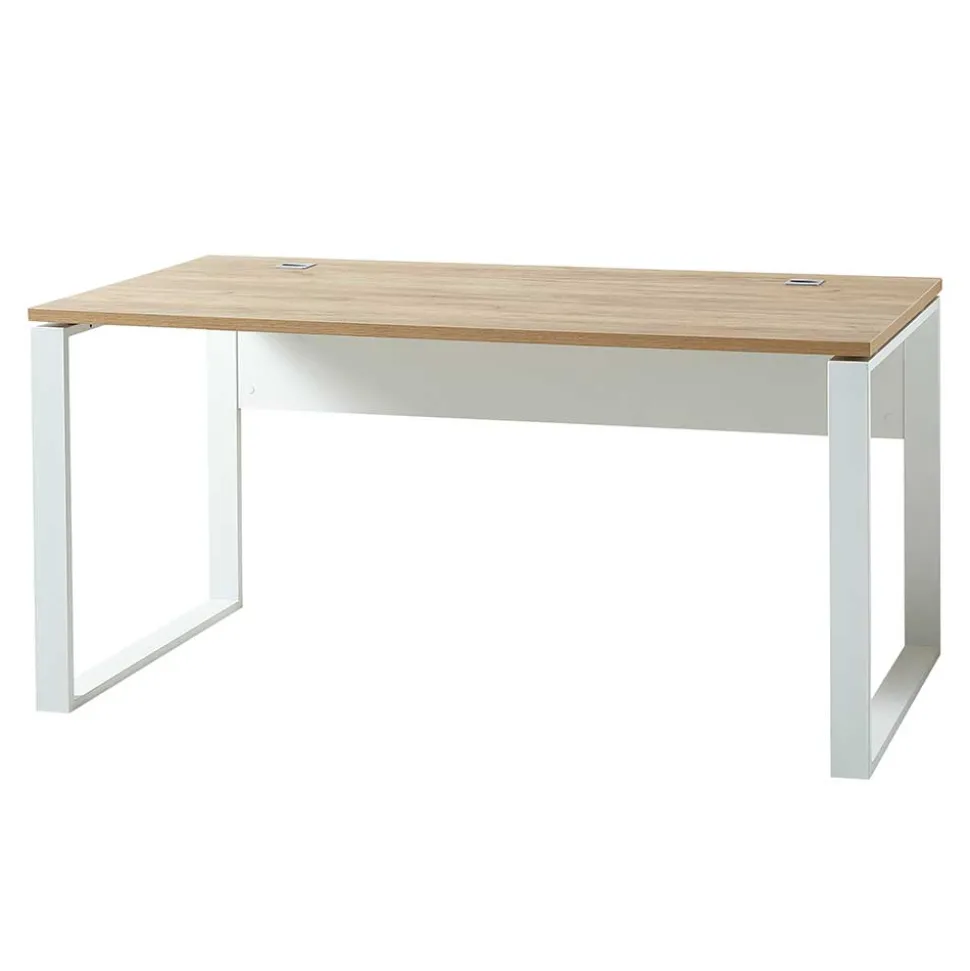 158x75x79 Büro Arbeitstisch zweifarbig - Situatica