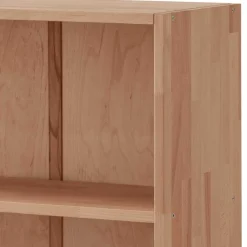 80x112x33 Büroregal aus Buche Massivholz - Bash
