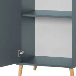 51x185x41 Büroschrank mit 5 Fächern & Tür - Baiamare