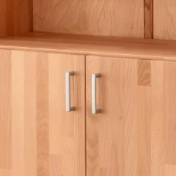 80x112x33 Buchenholz Aktenschrank mit Fach - Bash