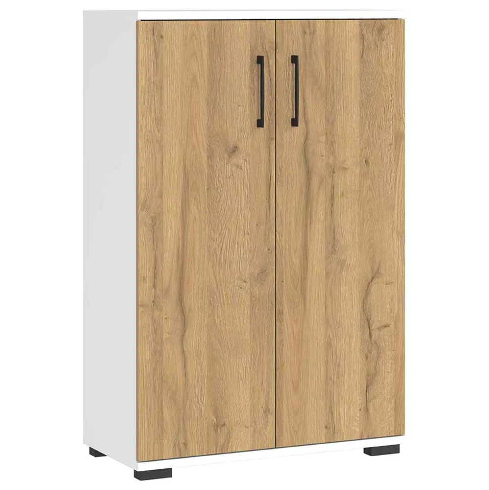 80x123x40 cm Aktenschrank 2-türig - Andrass