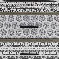 40x106x38 cm Design Hochkommode mit drei Schubladen - Drondo