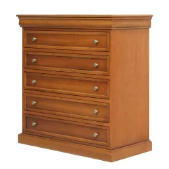 92x98x47 cm Hohe Kommode mit fünf Schubladen - Kimms