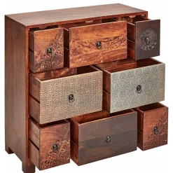 85x85x35 cm Kommode mit acht Schubladen - Welina