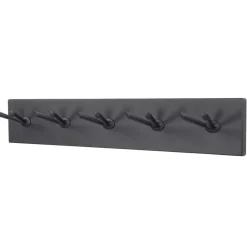 75x13x10 cm Metall Hängegarderobe mit 10 Haken - Tropicas