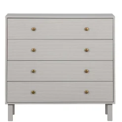 94x91x52 cm Skandi Kommode in Grau - Huvina