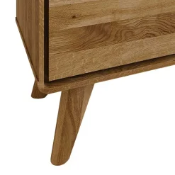 120x48x40 cm Wildeiche TV Element mit Tür - Eavy