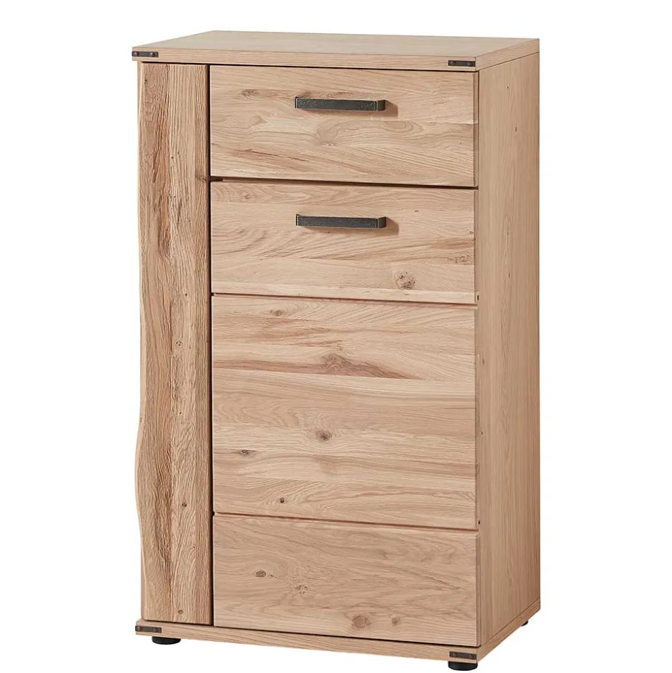 65x109x41 Design Hochkommode in Wildeiche - Konvava
