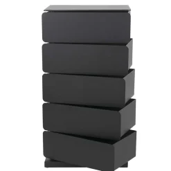 37x73x26 Design Kommode mit fünf Schubladen - Locoro