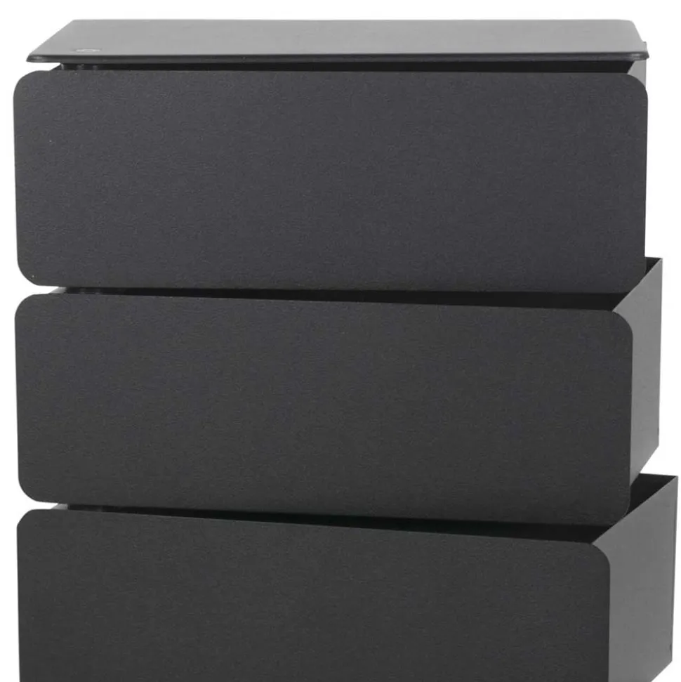 37x73x26 Design Kommode mit fünf Schubladen - Locoro