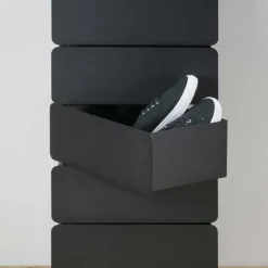 37x73x26 Design Kommode mit fünf Schubladen - Locoro