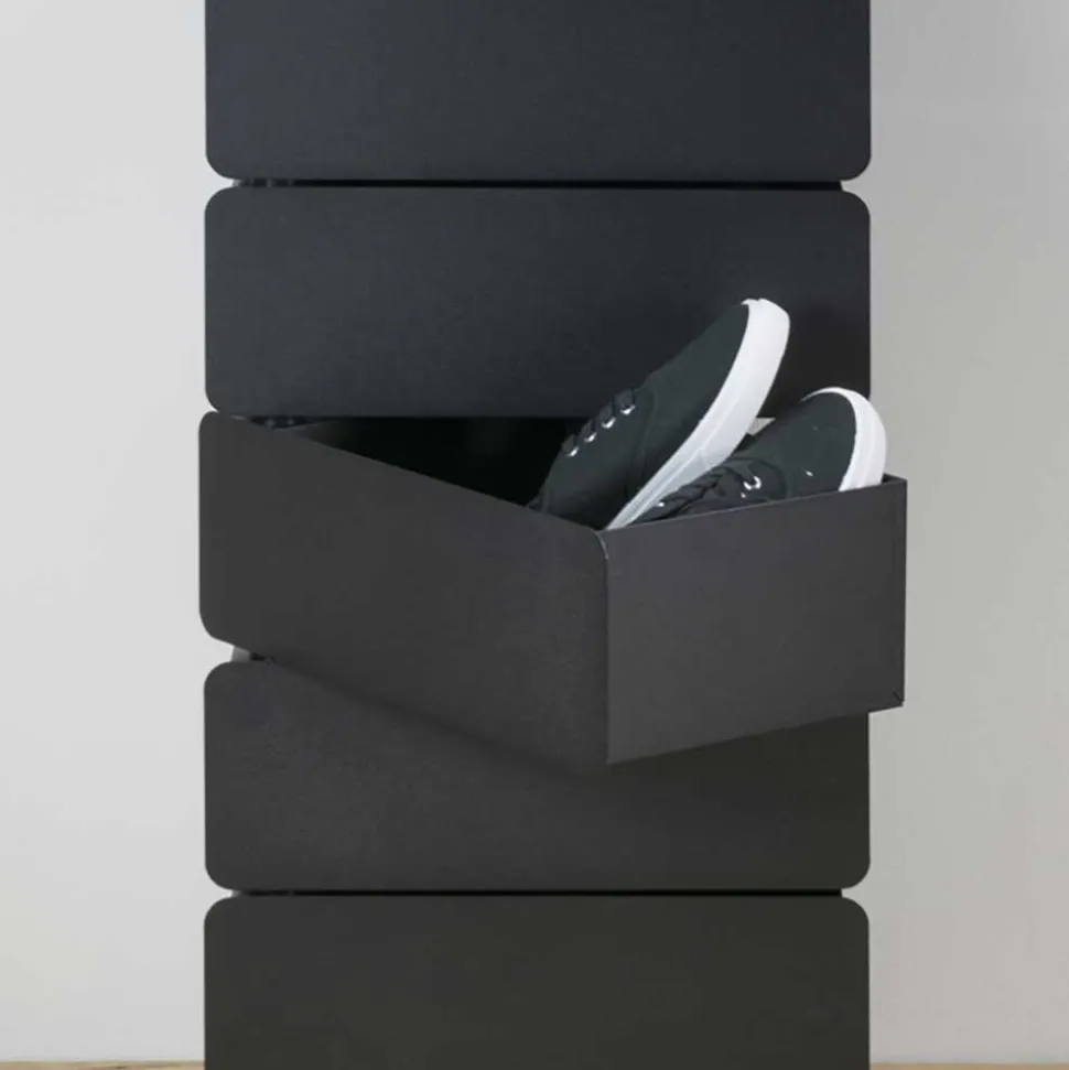 37x73x26 Design Kommode mit fünf Schubladen - Locoro