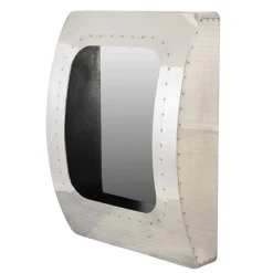 53x70x22 Design Spiegel mit Flugzeug Flair - Pilot