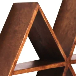 70x35x10 Design Wandregal Dreiecke - Rundo