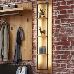 30x130x18 Design Wandregal mit drei Böden - Elprisca