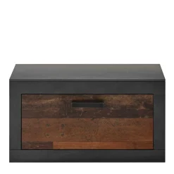 80x44x42 Dielenbank mit Klappe & Sockelgestell - Timuras