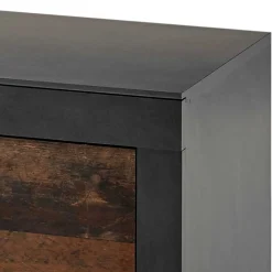 80x44x42 Dielenbank mit Klappe & Sockelgestell - Timuras