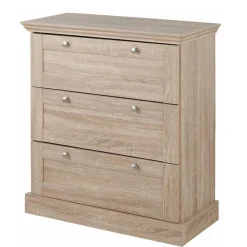 75x80x35 Dielenkommode in Holznachbildung Eiche - Onjedda