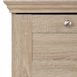 75x80x35 Dielenkommode in Holznachbildung Eiche - Onjedda