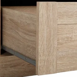 75x80x35 Dielenkommode in Holznachbildung Eiche - Onjedda