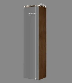 40x165x35 Dielenschrank für die Wandmontage - Sotunes