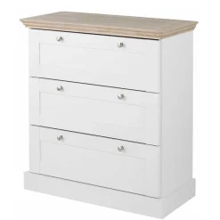 75x80x35 Flur Kommode mit drei Schubladen - Ridron