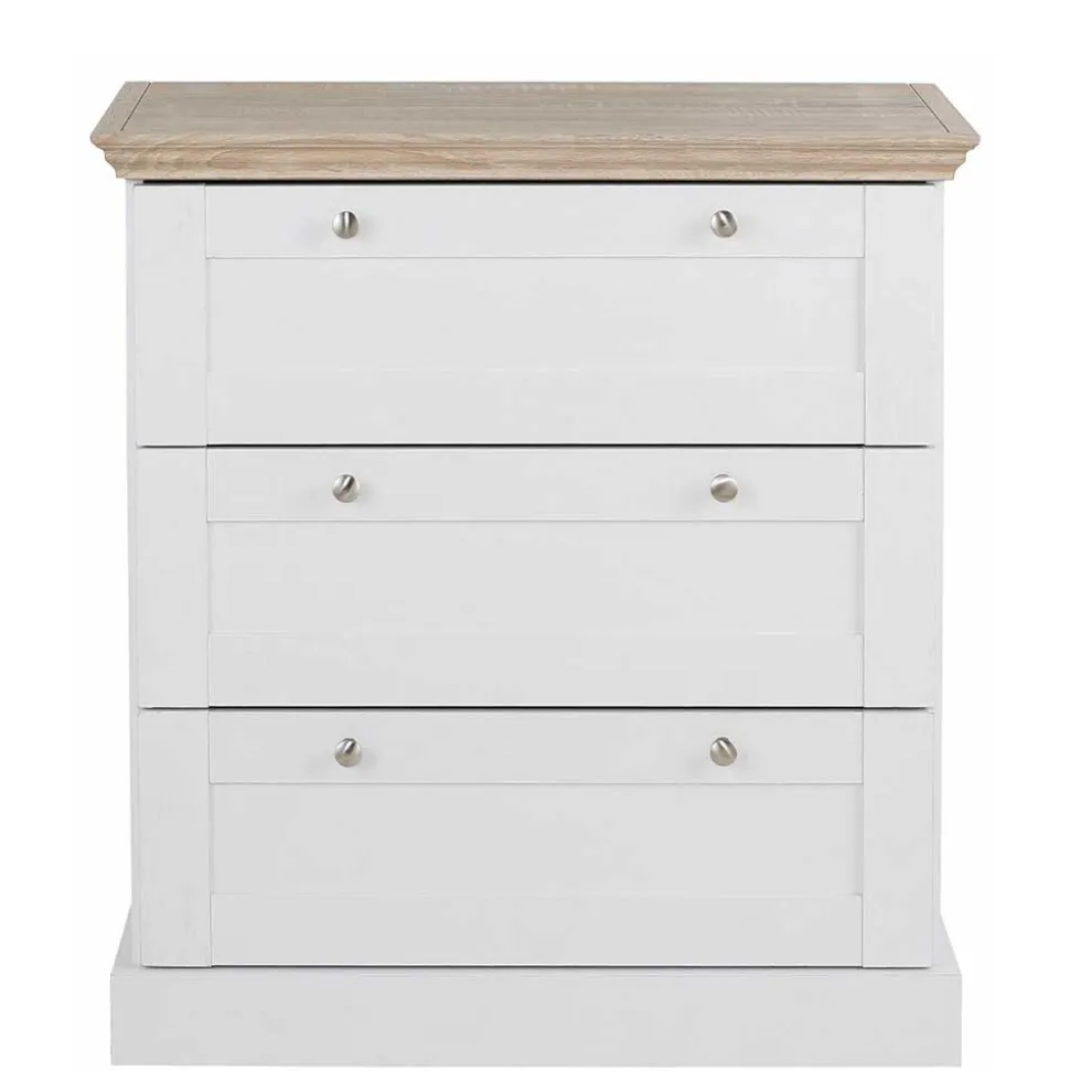 75x80x35 Flur Kommode mit drei Schubladen - Ridron