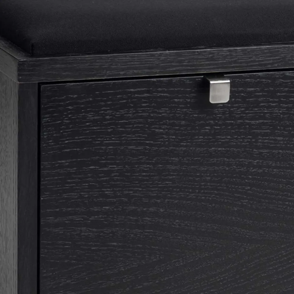 107x45x37 Flur Polsterbank mit Schubladen - Geskan