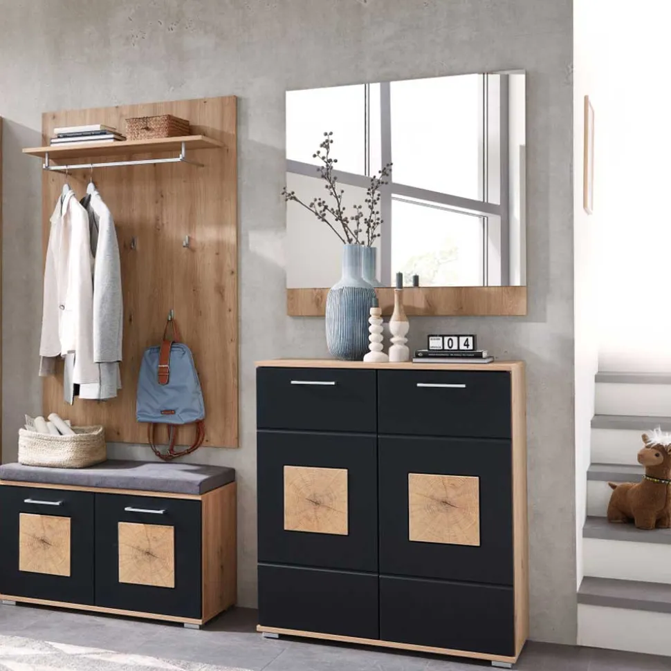 84x84x2 Flur Wandspiegel modern - Zelio