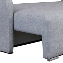 215x95x165 Funktionsecke in Grau - Grandessa