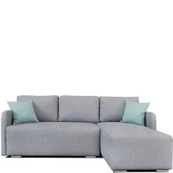 215x95x165 Funktionsecke in Grau - Grandessa