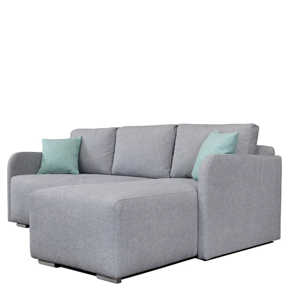 215x95x165 Funktionsecke in Grau - Grandessa