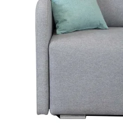 215x95x165 Funktionsecke in Grau - Grandessa