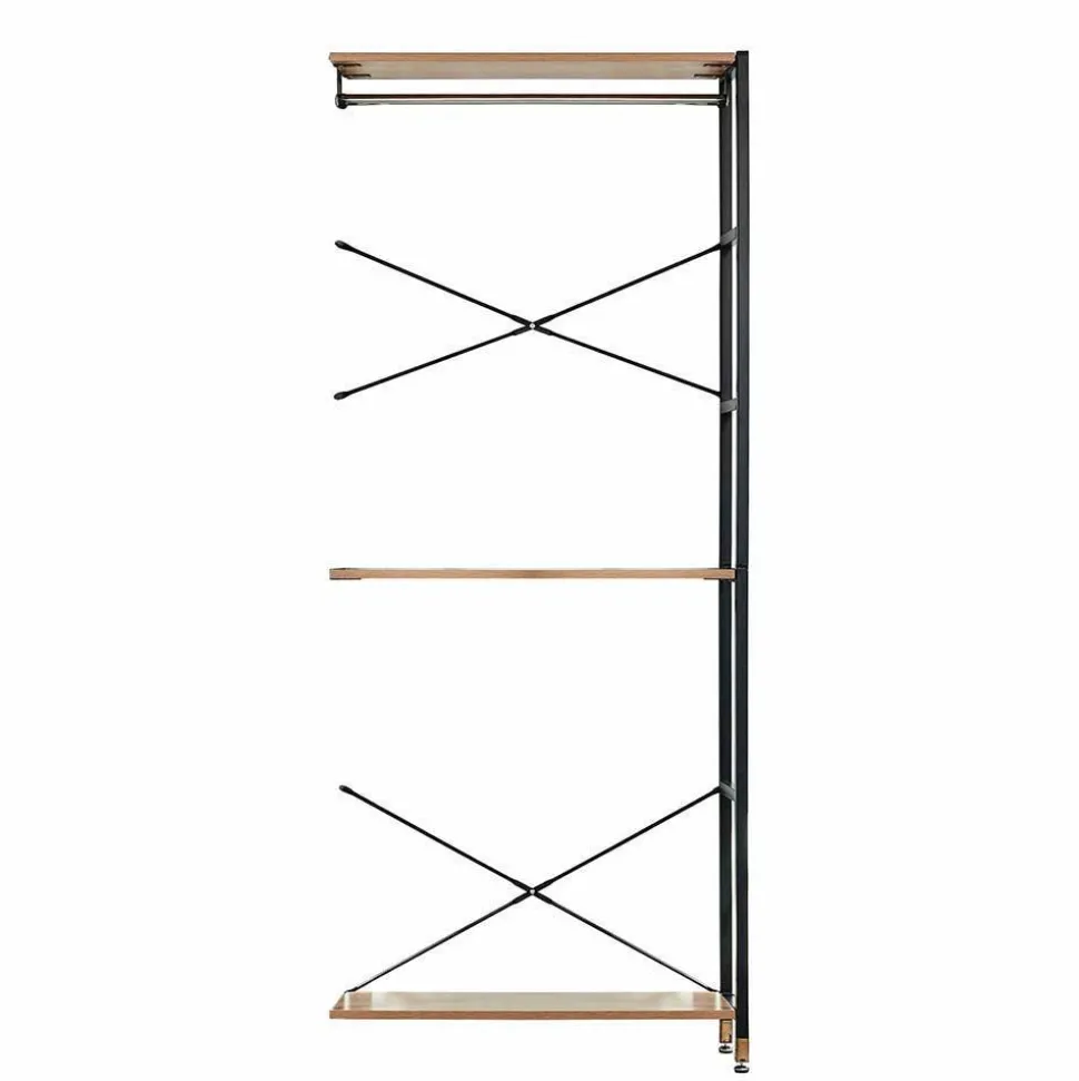 253x210x30 Garderobe - offener Kleiderschrank - Borgetto