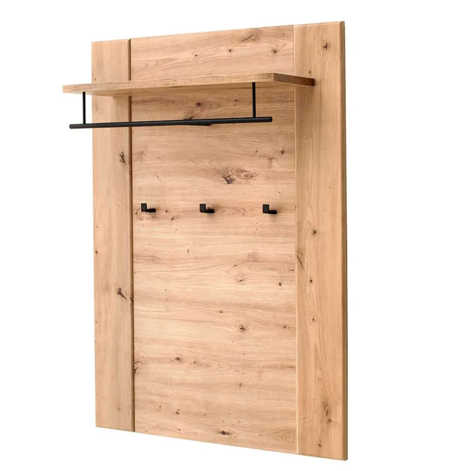85x122x27 Garderobe in Eiche Nachbildung - Larinca