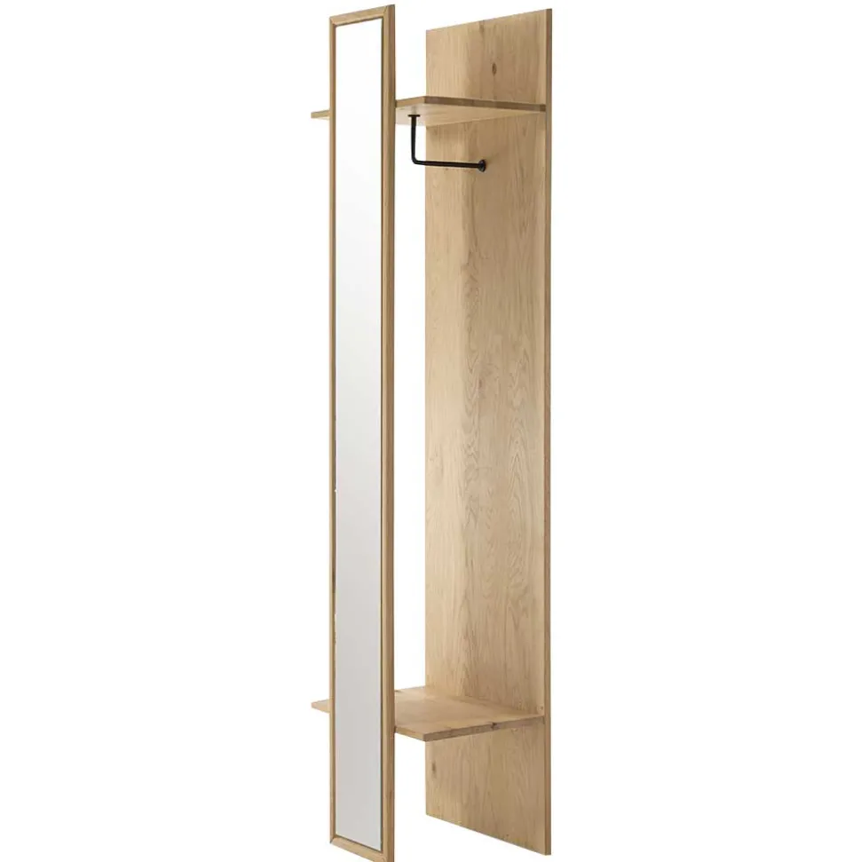 50x198x38 Garderobe mit Spiegel - Vardriva