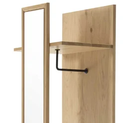 50x198x38 Garderobe mit Spiegel - Vardriva