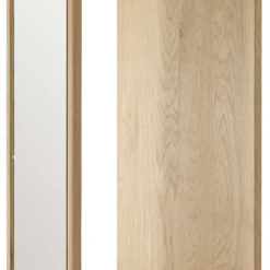 50x198x38 Garderobe mit Spiegel - Vardriva